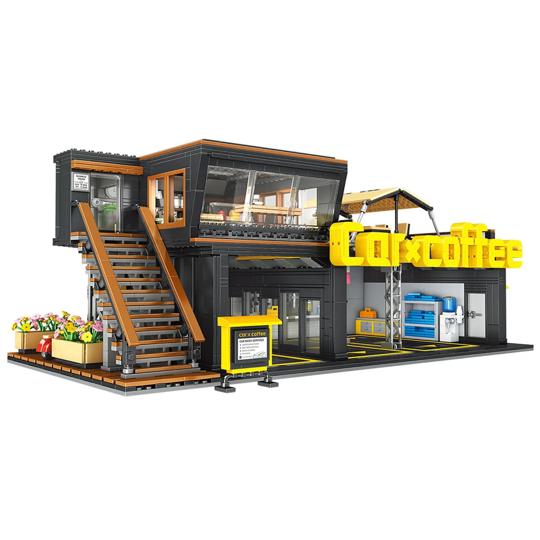 Kids Toys Store - Blok Bangunan Coffee Auto Repair Shop