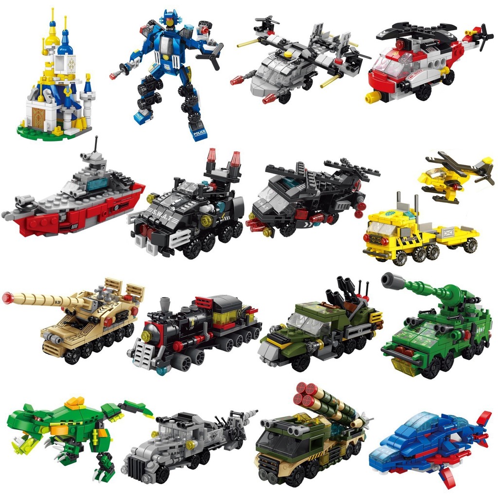 Kids Toys Videos - 6 IN 1 Mobil Rekayasa Kota