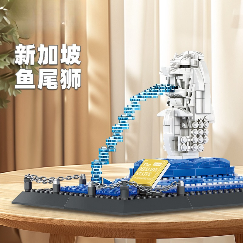 Kids Toys Singapore - Mainan Edukasi Blok Bangunan Kecil Singapura