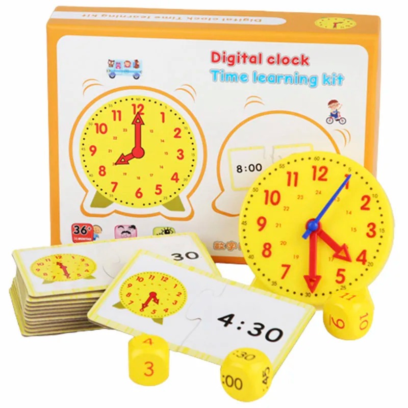 Kid Toys Ads - Mainan Edukasi Jam Montessori Anak-anak Mainan