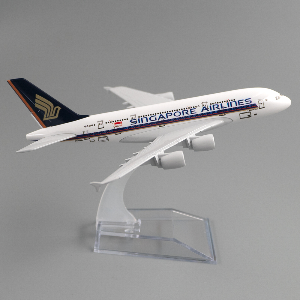 Kids Toys Singapore - Pesawat Skala 1/400 Airbus A380 Singapore