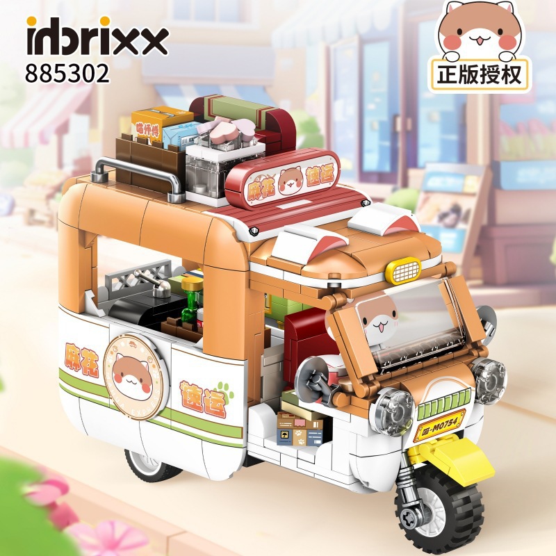 Kids Toys Store - Inbrixx Set mainan blok bangunan mobil