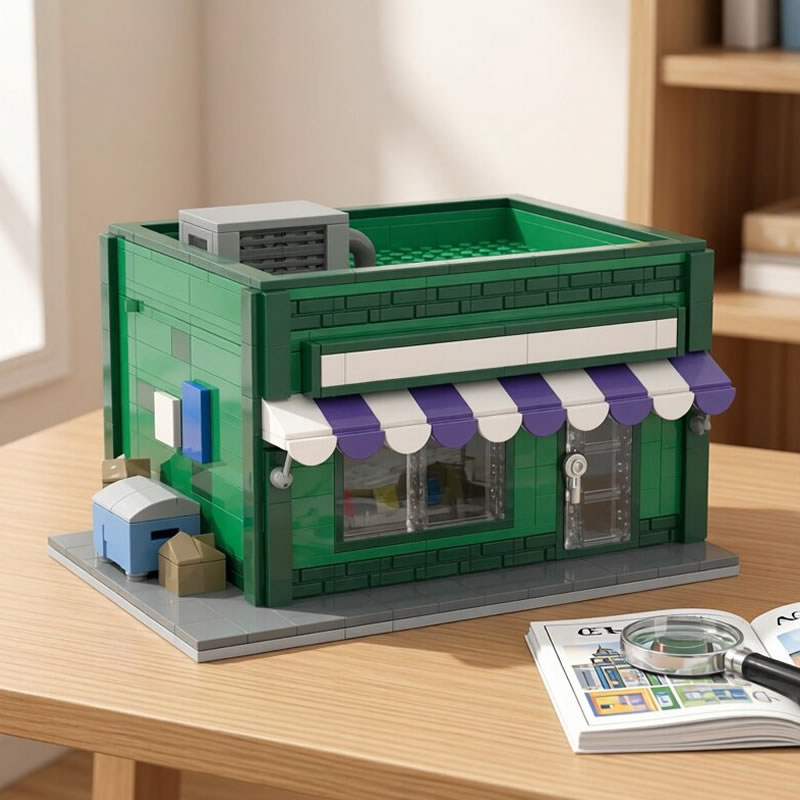 Kids Toys Store - Blok Bangunan MOC Modular Mini Street