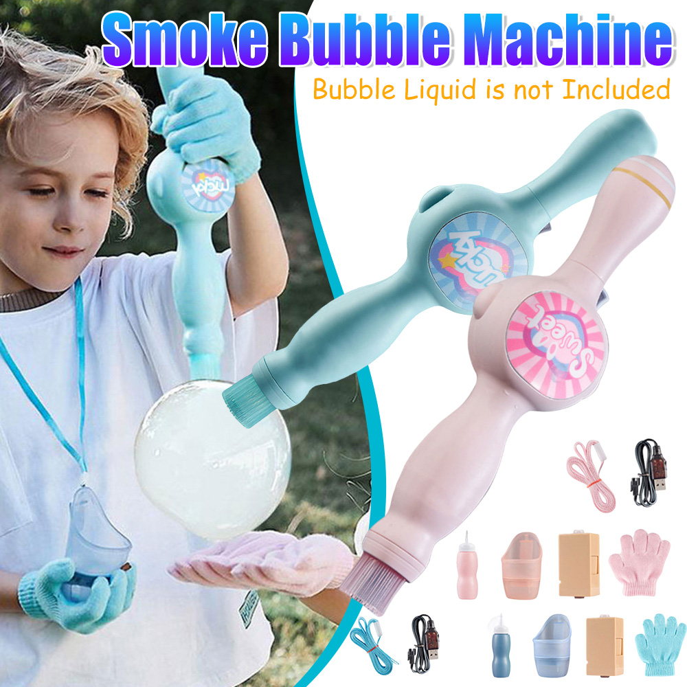 Bubble Machine Outdoor - Mesin Gelembung Asap Elastis Pembuat Gelembung