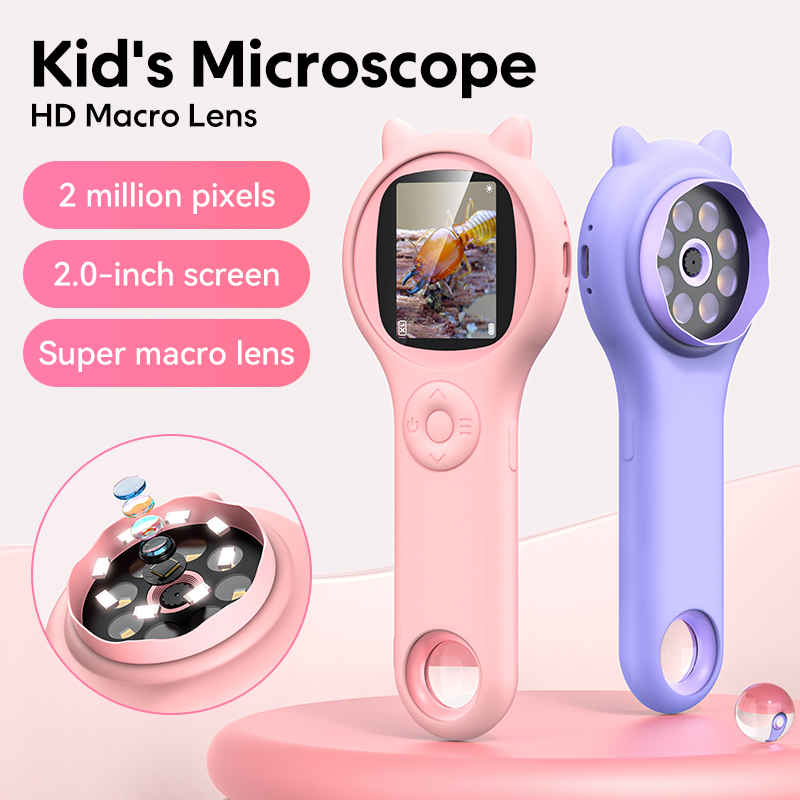 Kids Toys Videos - Mikroskop Optik Anak Mini dengan Fungsi