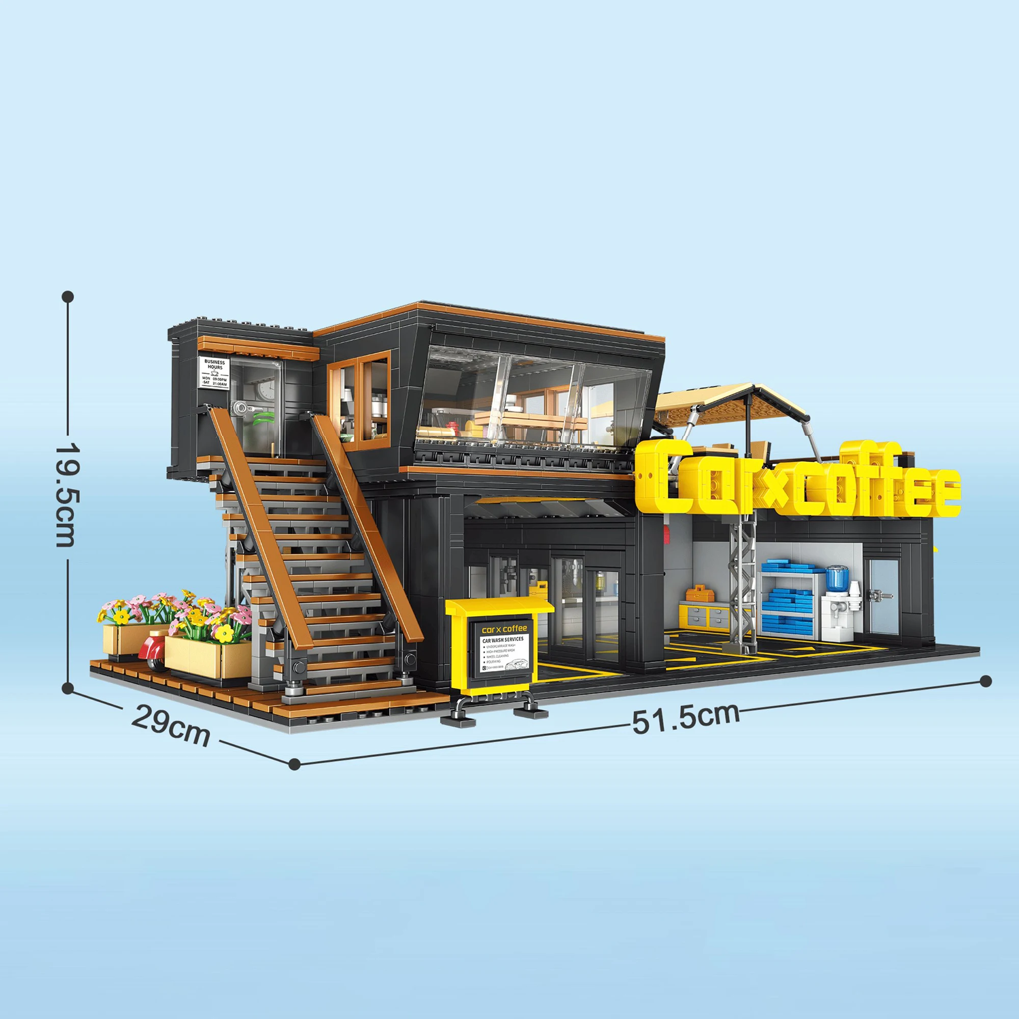 Blok Bangunan Coffee Auto Repa - Kids Toys Store ulasan dan harga