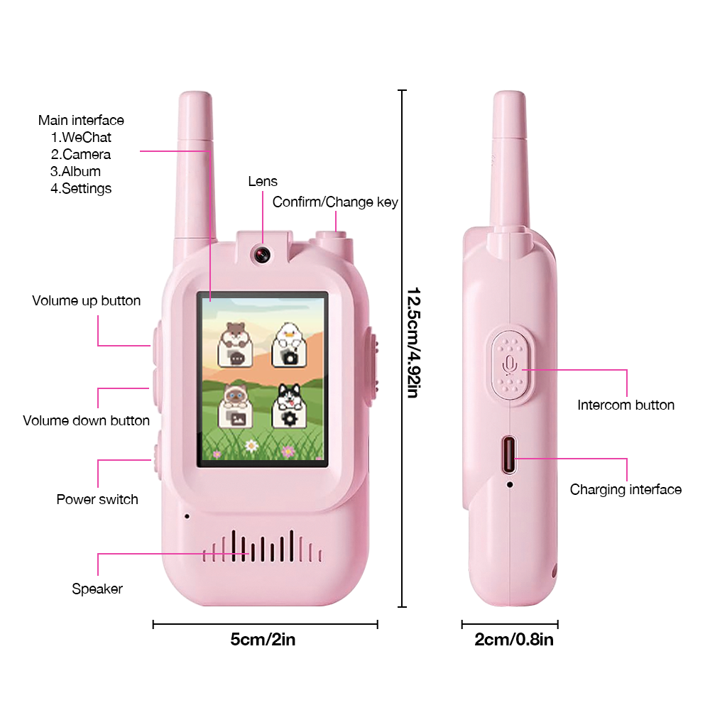 Walkie Talkie Video Isi Ulang  - Kids Toys Videos ulasan dan harga