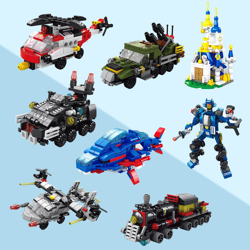 6 IN 1 Mobil Rekayasa Kota Tru - Kids Toys Videos ulasan dan harga