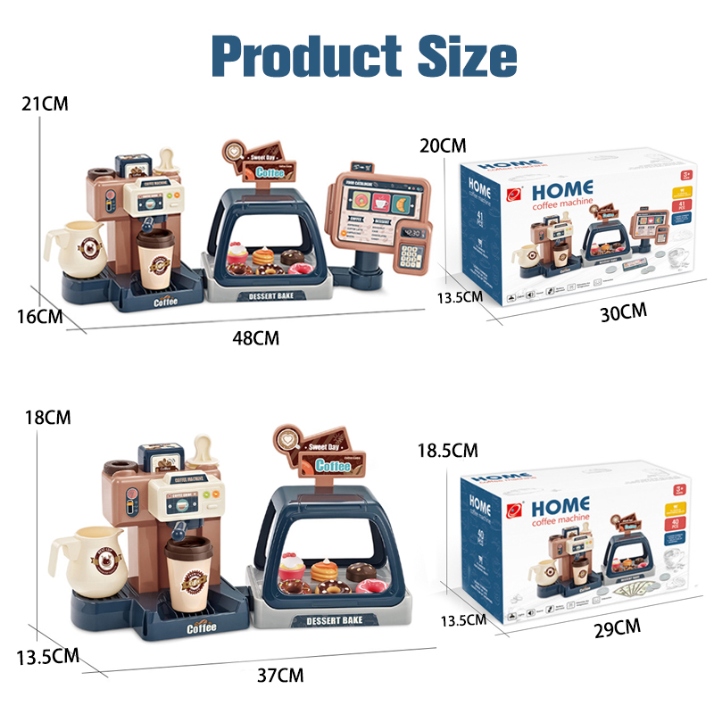 Set Mainan Mesin Kopi 3 in 1,  - Toy Cash Register ulasan dan harga