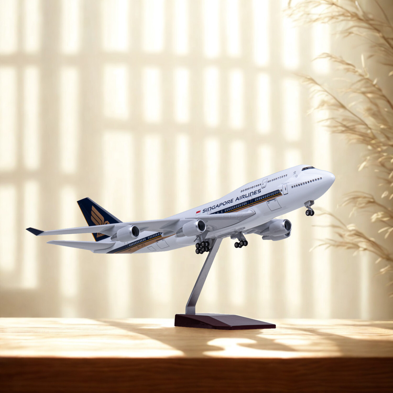 Mainan Pesawat Model B747 Sing - Kids Toys Singapore ulasan dan harga