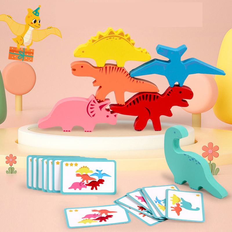 Mainan Balok Keseimbangan Kayu - Kids Toys Videos ulasan dan harga