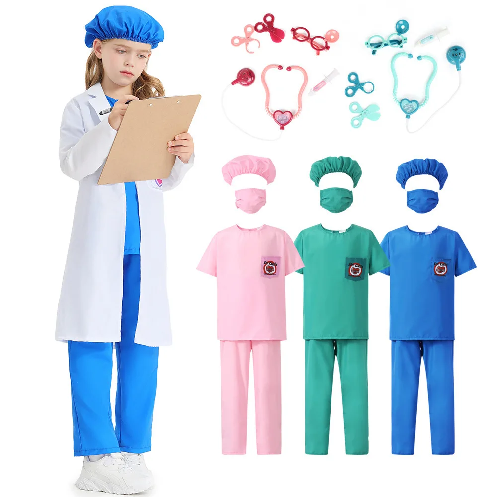 Seragam Kerja Dokter dan Peraw - Kids Toys Play ulasan dan harga