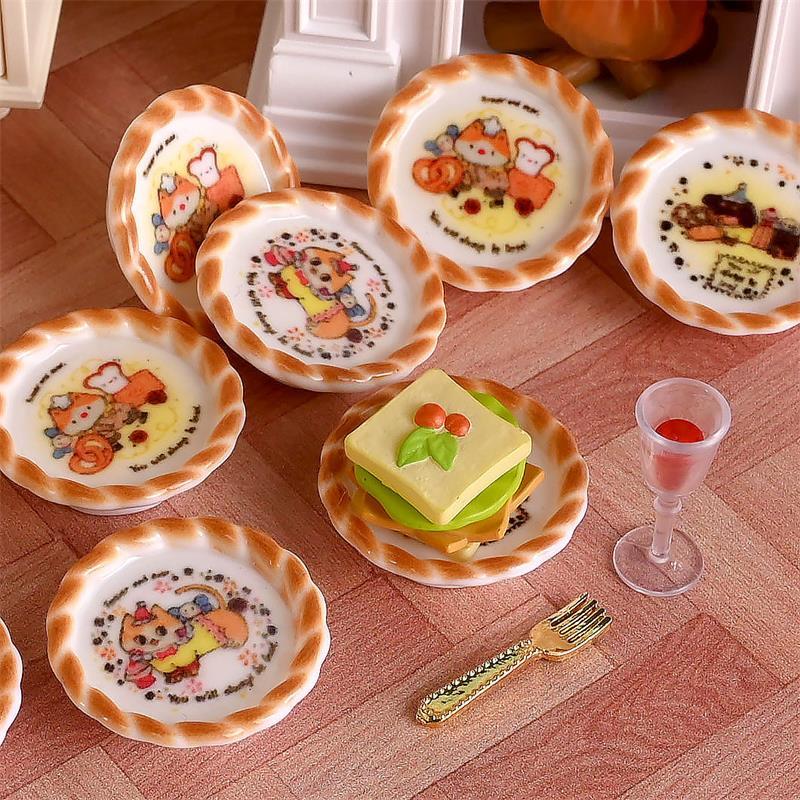 10 Buah/Set Rumah Boneka Minia - Kids Toys Play ulasan dan harga