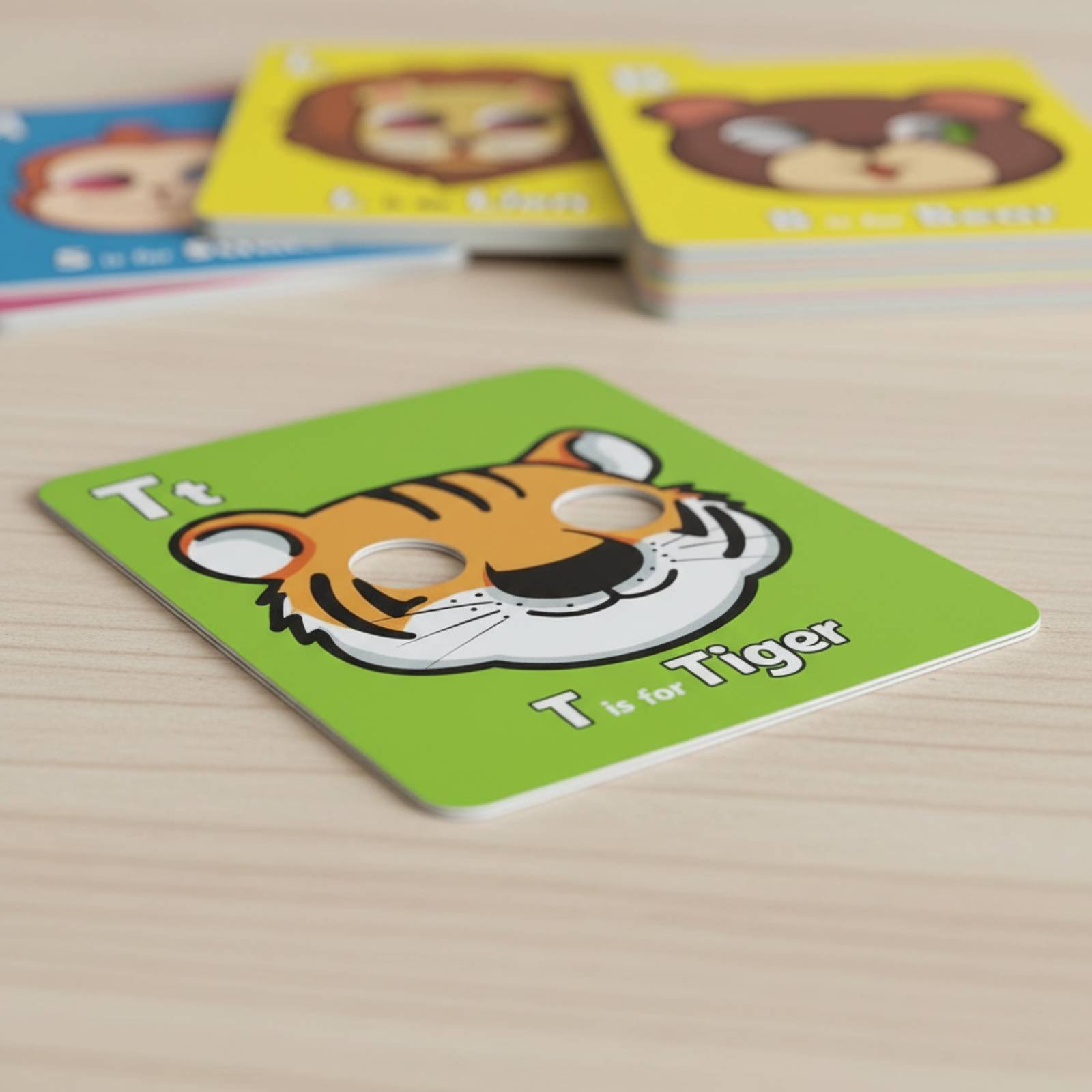 Kartu Flash Masker Makhluk Kar - Educational Flash Card ulasan dan harga