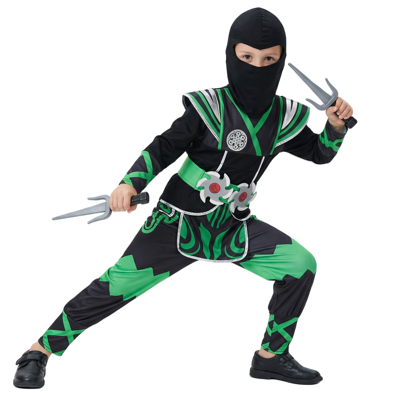 Kostum Ninja Hijau untuk Anak- - Kids Toys Play ulasan dan harga
