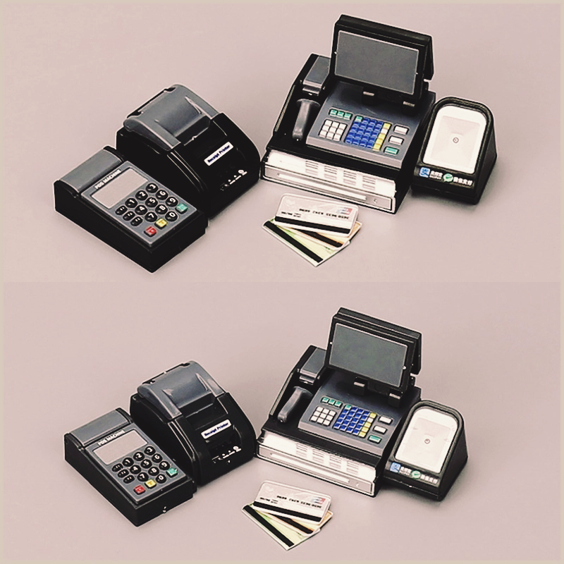 1Set Mesin Kartu Kasir Mini Me - Toy Cash Register ulasan dan harga