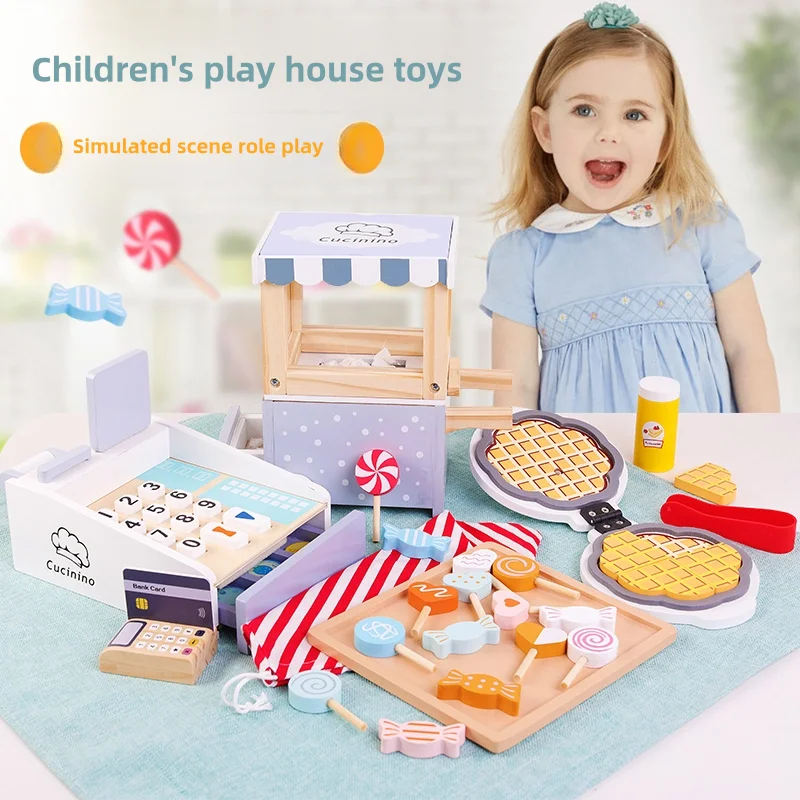 Mainan Kasir Kayu untuk Anak-A - Toy Cash Register ulasan dan harga