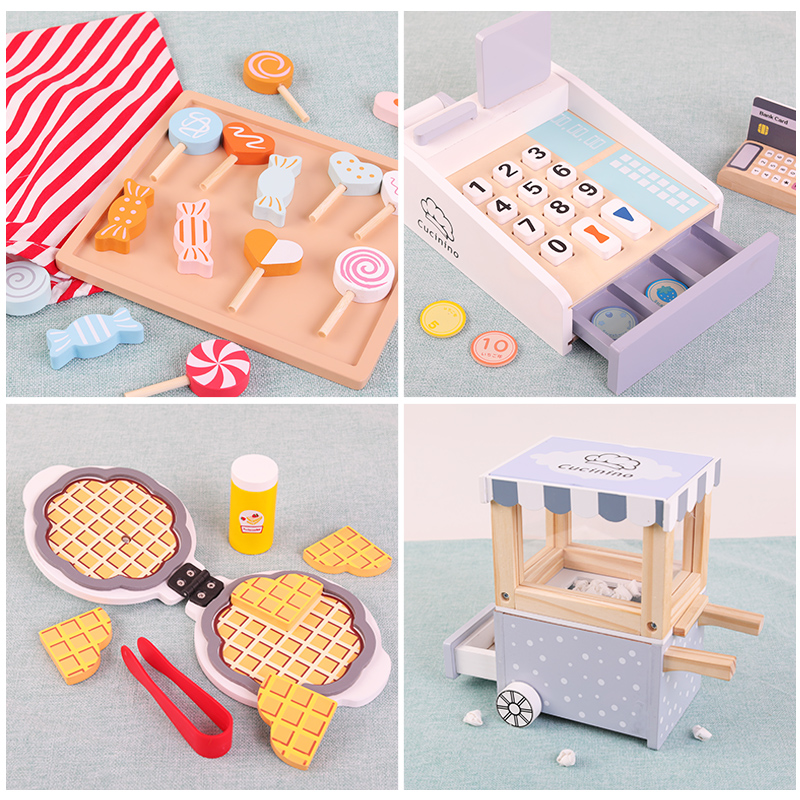 Mainan Kasir Kayu untuk Anak-A - Toy Cash Register ulasan dan harga