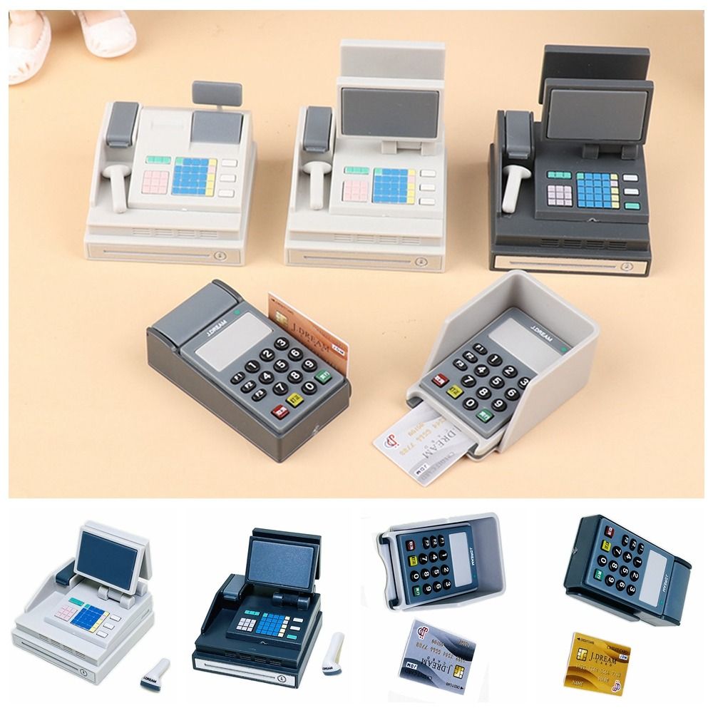 Mesin POS Rumah Boneka Skala 1 - Toy Cash Register ulasan dan harga