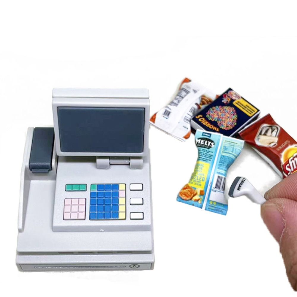 Mesin POS Rumah Boneka Skala 1 - Toy Cash Register ulasan dan harga