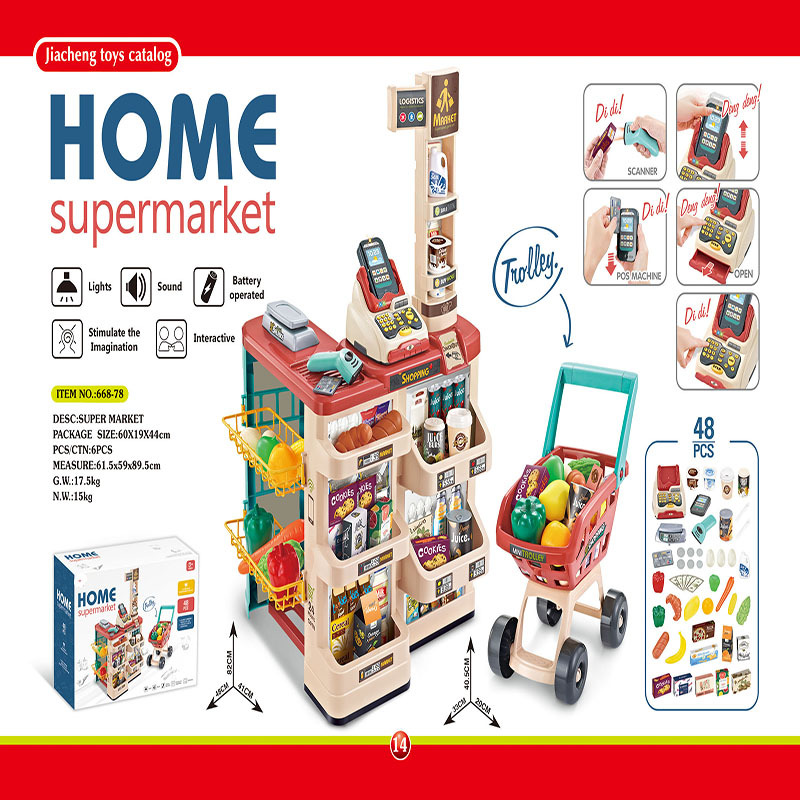 Set Mainan Simulasi Gerai Maka - Toy Cash Register ulasan dan harga