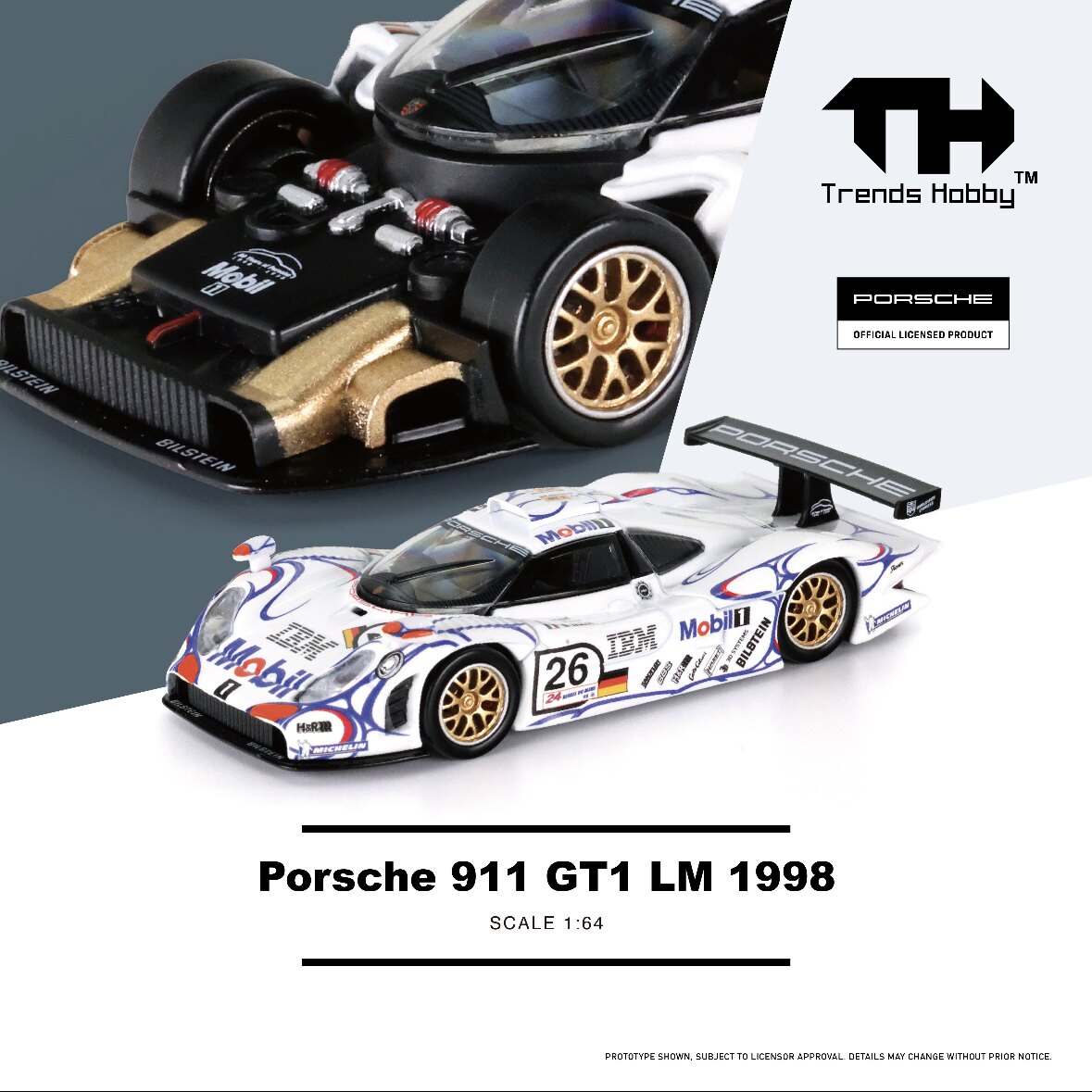 TH 1/64 Porsche 911 GT3 R LeMa - Kids Toys Young ulasan dan harga