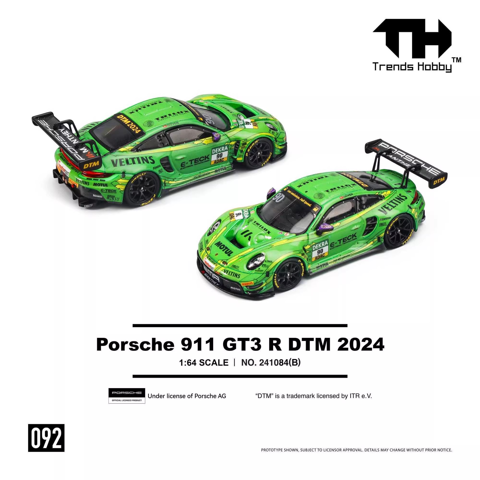 TH 1/64 Porsche 911 GT3 R LeMa - Kids Toys Young ulasan dan harga