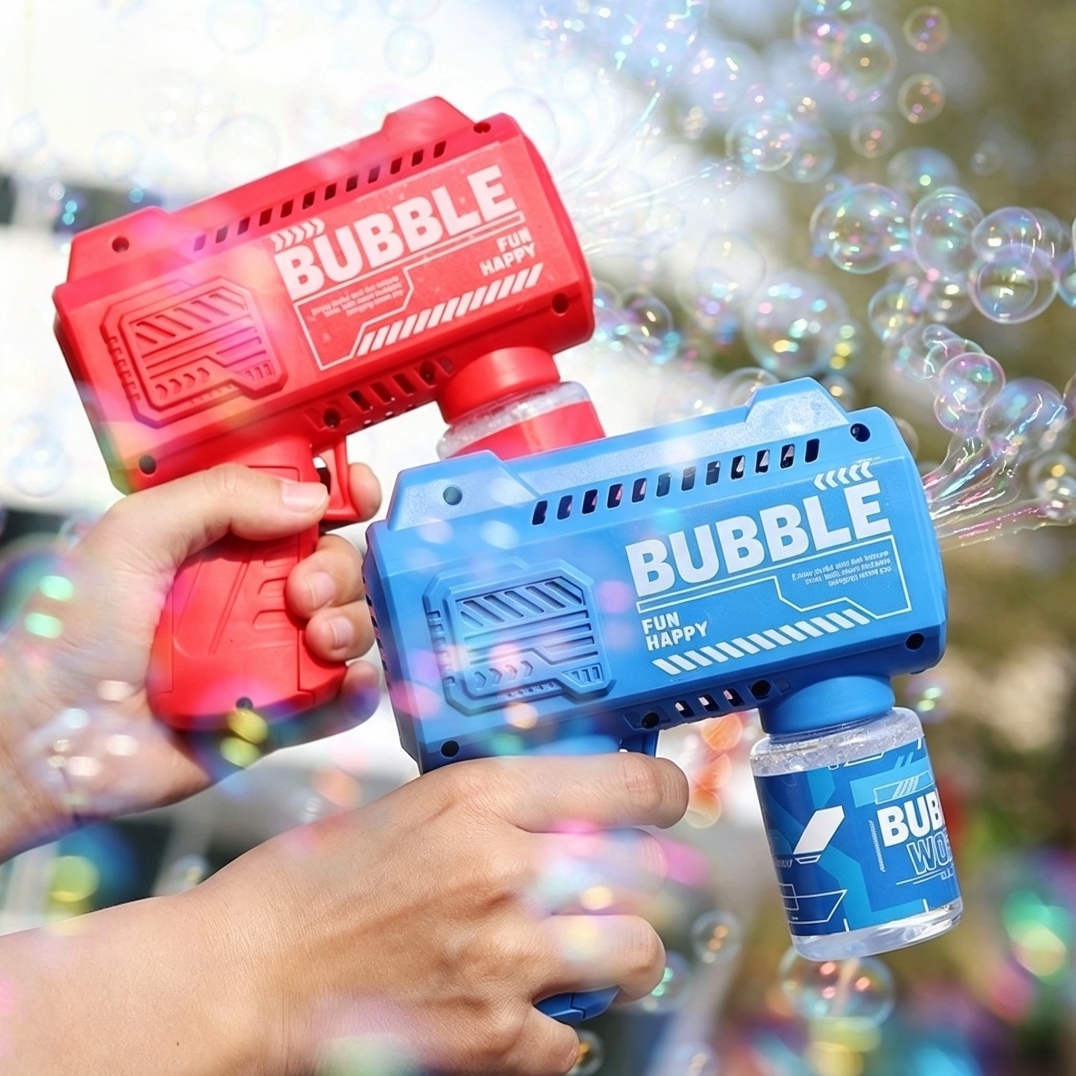 Pistol Gelembung Sabun Elektri - Bubble Machine Outdoor ulasan dan harga