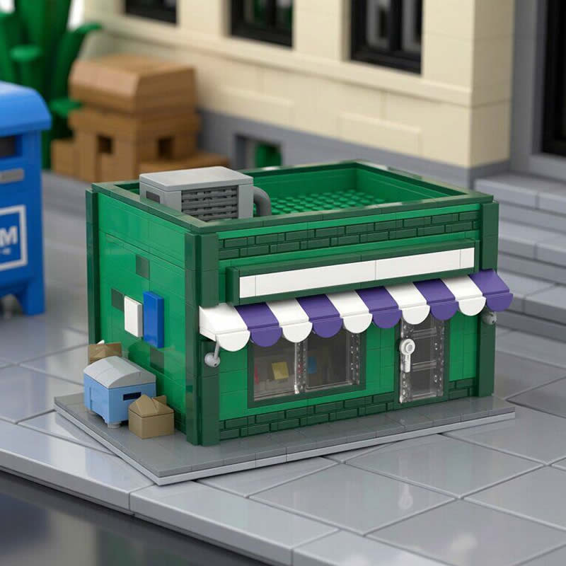 Blok Bangunan MOC Modular Mini - Kids Toys Store ulasan dan harga
