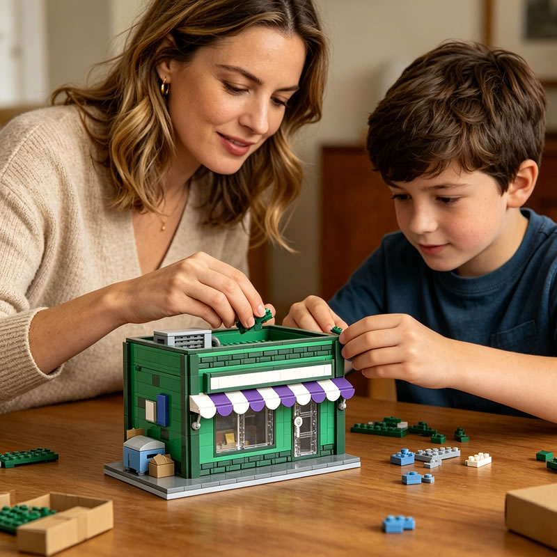 Blok Bangunan MOC Modular Mini - Kids Toys Store ulasan dan harga