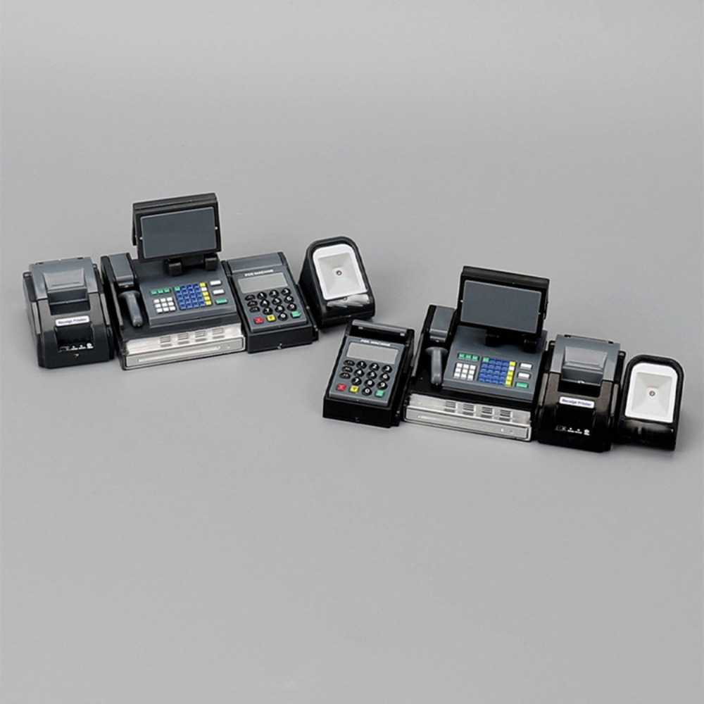 Mesin Kasir Miniatur DIY Hitam - Toy Cash Register ulasan dan harga