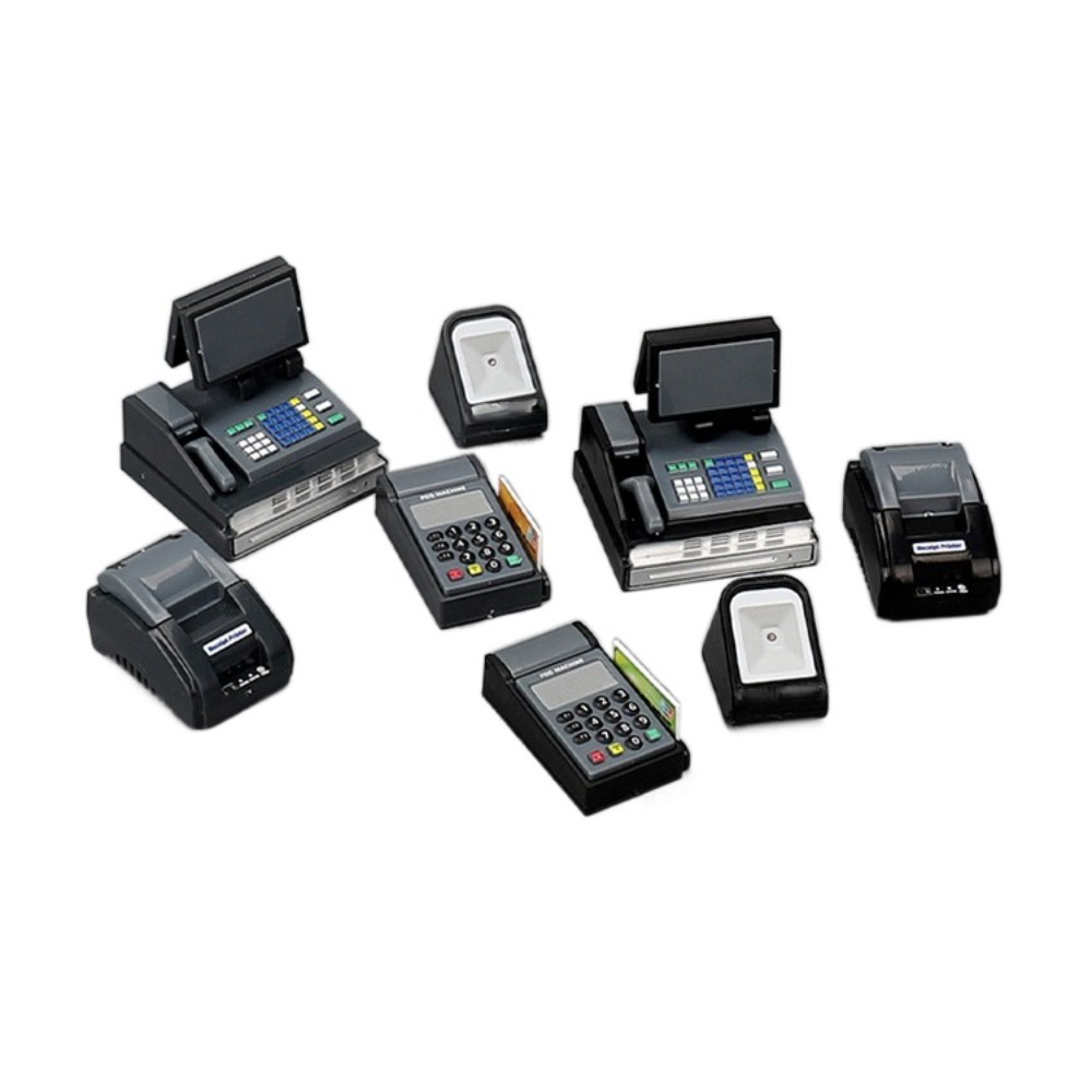 Mesin Kasir Miniatur DIY Hitam - Toy Cash Register ulasan dan harga