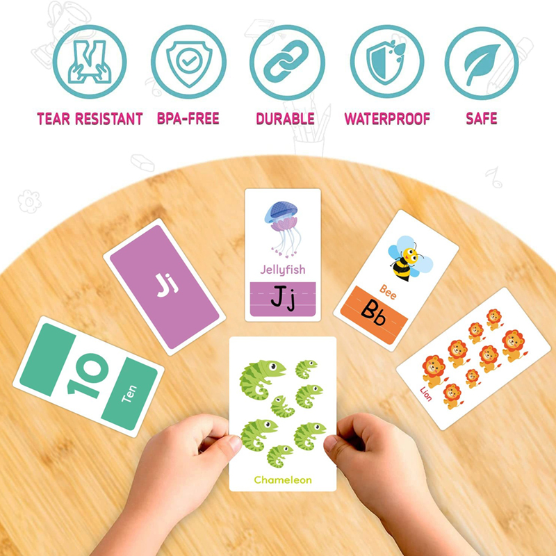 58 Buah Kartu Flash 26 Alfabet - Educational Flash Card ulasan dan harga