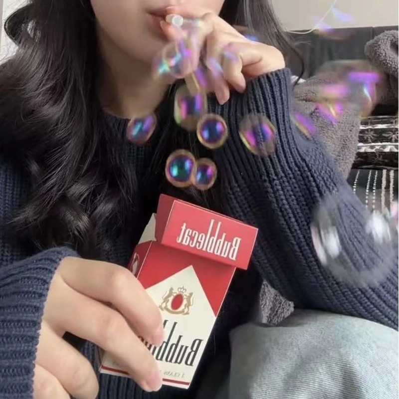 Kotak Rokok Aneh Lucu sebagai  - Bubble Machine Outdoor ulasan dan harga