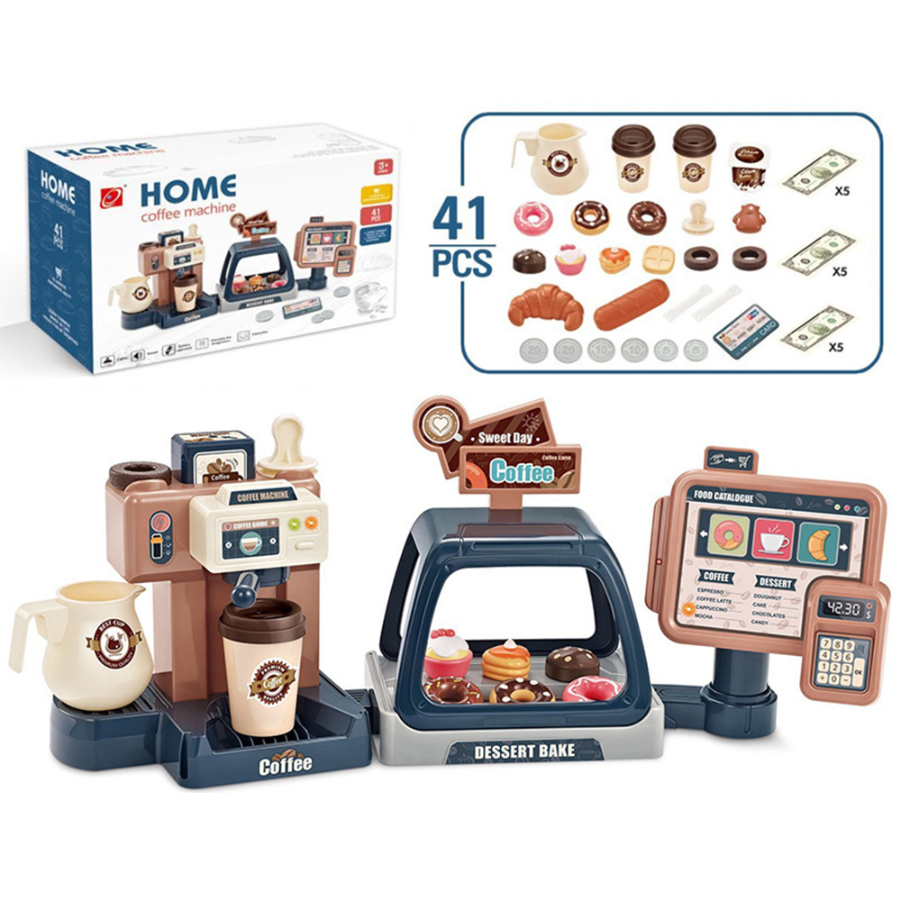 Set Mainan Mesin Kopi 3 in 1,  - Toy Cash Register ulasan dan harga
