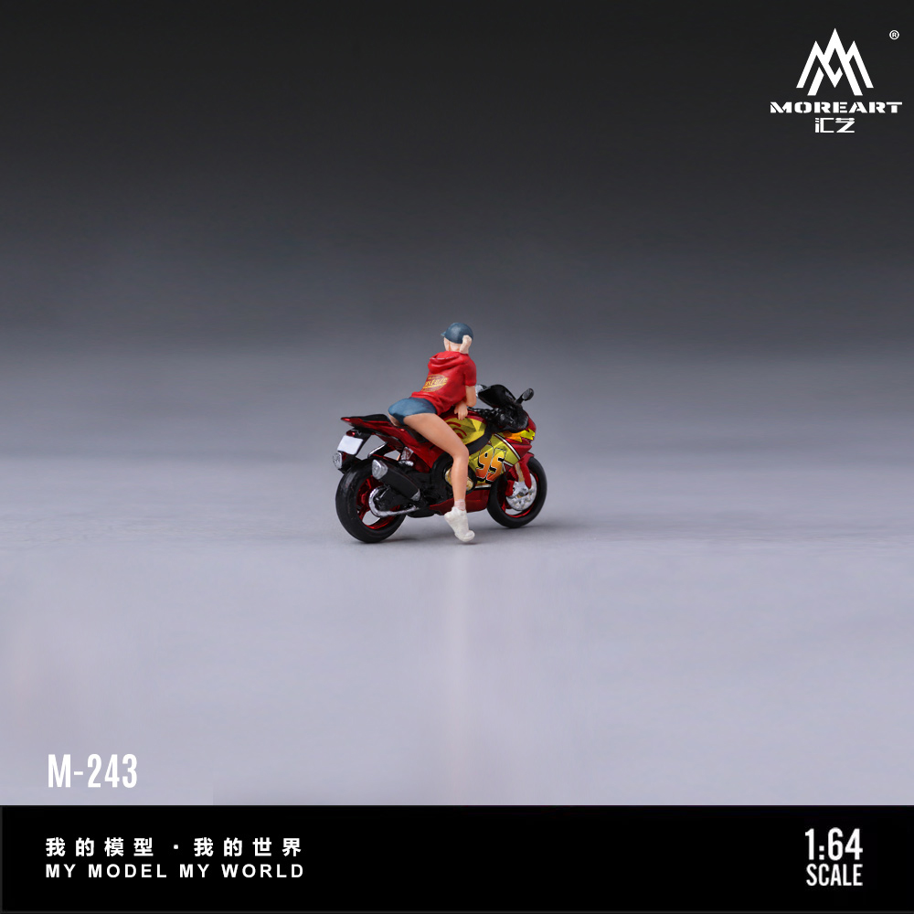 MoreArt 1:64 Model Motor Resin - Kids Toys Resale ulasan dan harga