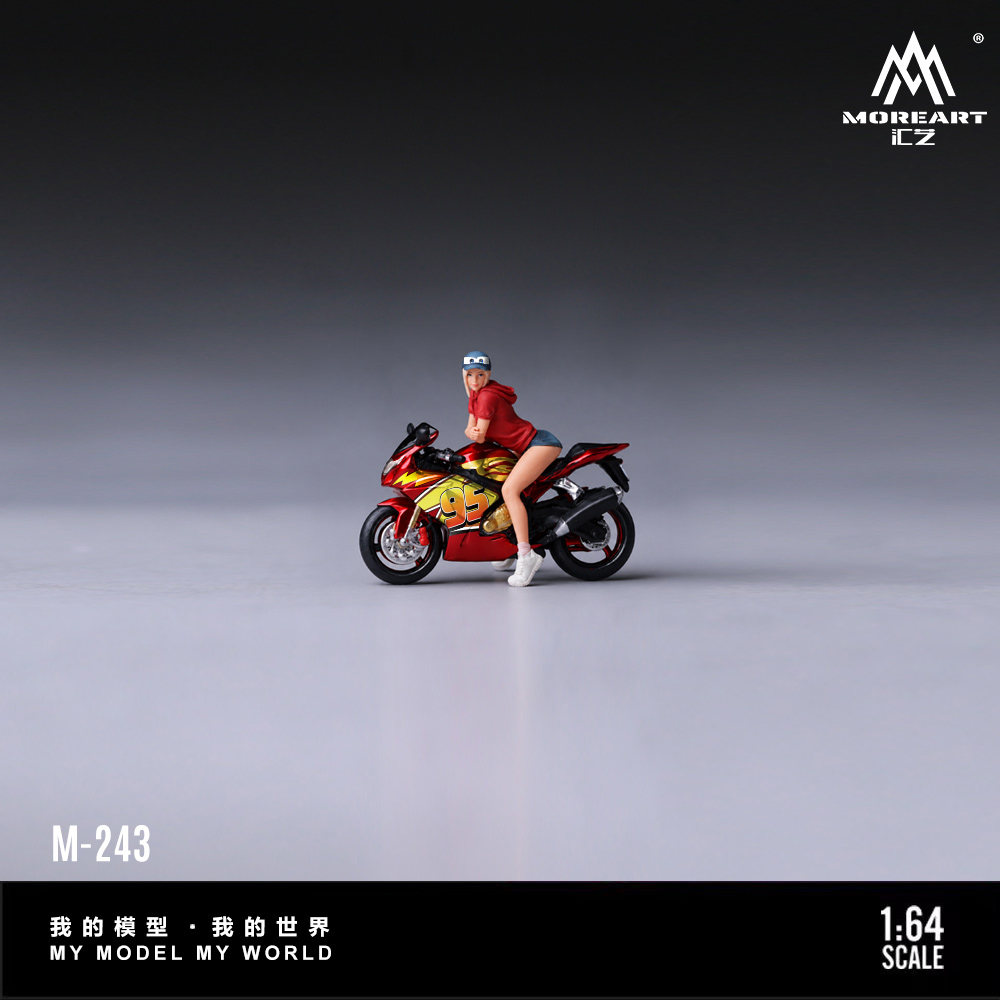 MoreArt 1:64 Model Motor Resin - Kids Toys Resale ulasan dan harga