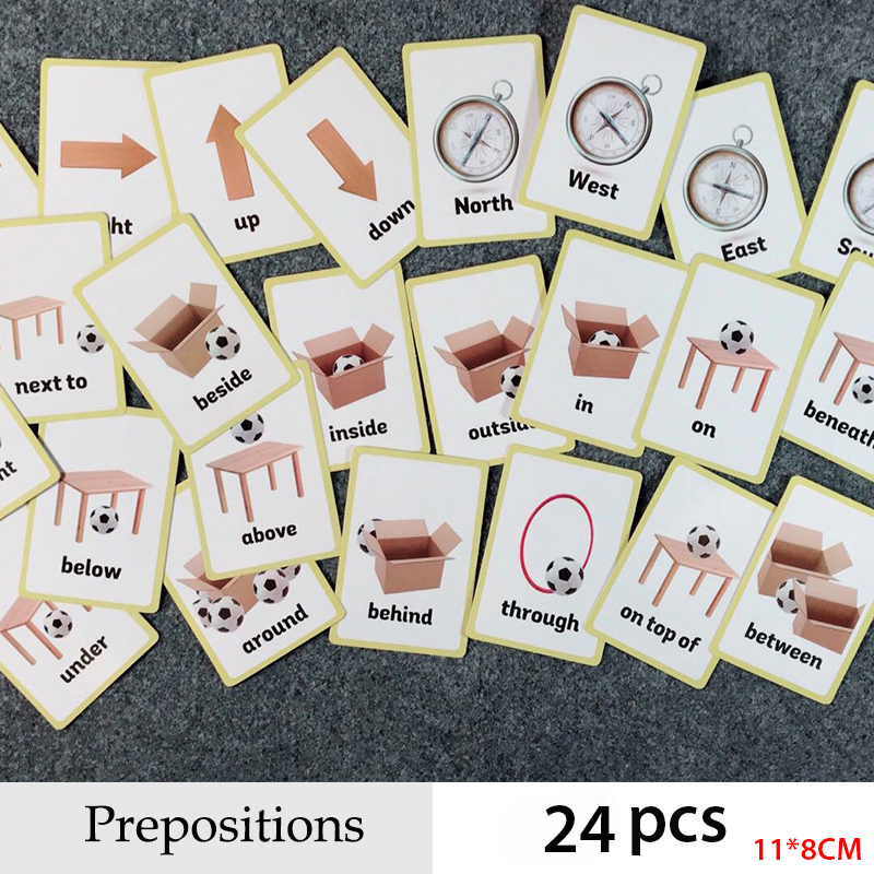 Preposisi dan Gerakan Seri Kat - Educational Flash Card ulasan dan harga