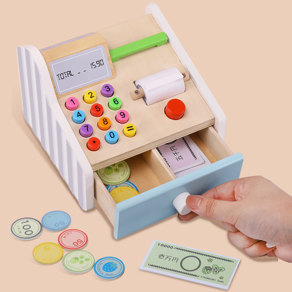 Mainan edukasi anak-anak, main - Toy Cash Register ulasan dan harga